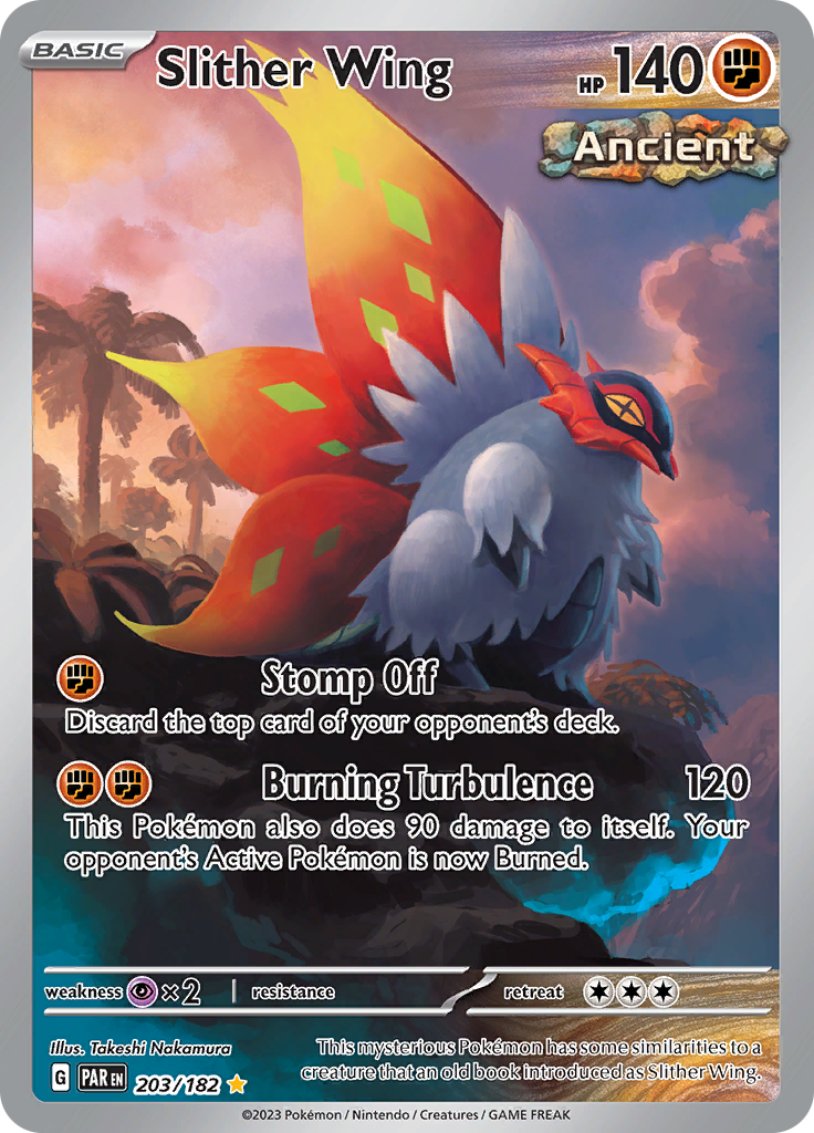 Slither Wing (203/182) [Scarlet & Violet: Paradox Rift] - Pokémon - Card Brawlers | Quebec | Canada |