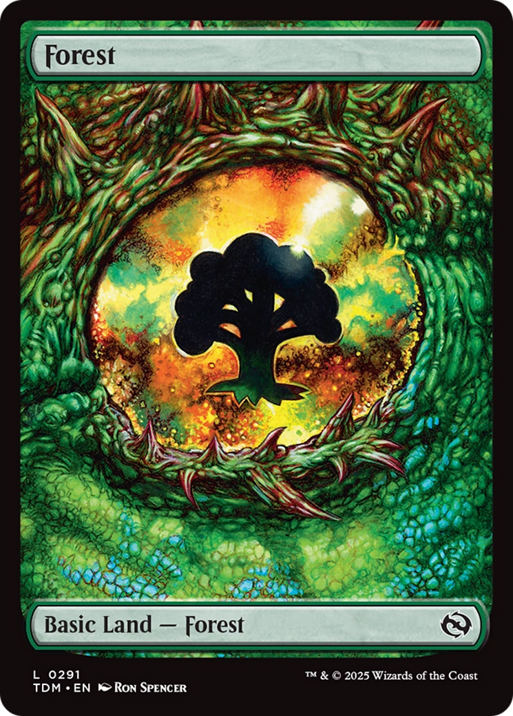 Forest (0291) [Tarkir: Dragonstorm] - Magic: The Gathering - Card Brawlers | Quebec | Canada |