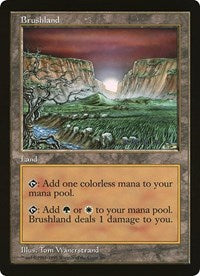 Brushland (Oversized) [Oversize Cards] - Magic: The Gathering - Card Brawlers | Quebec | Canada |