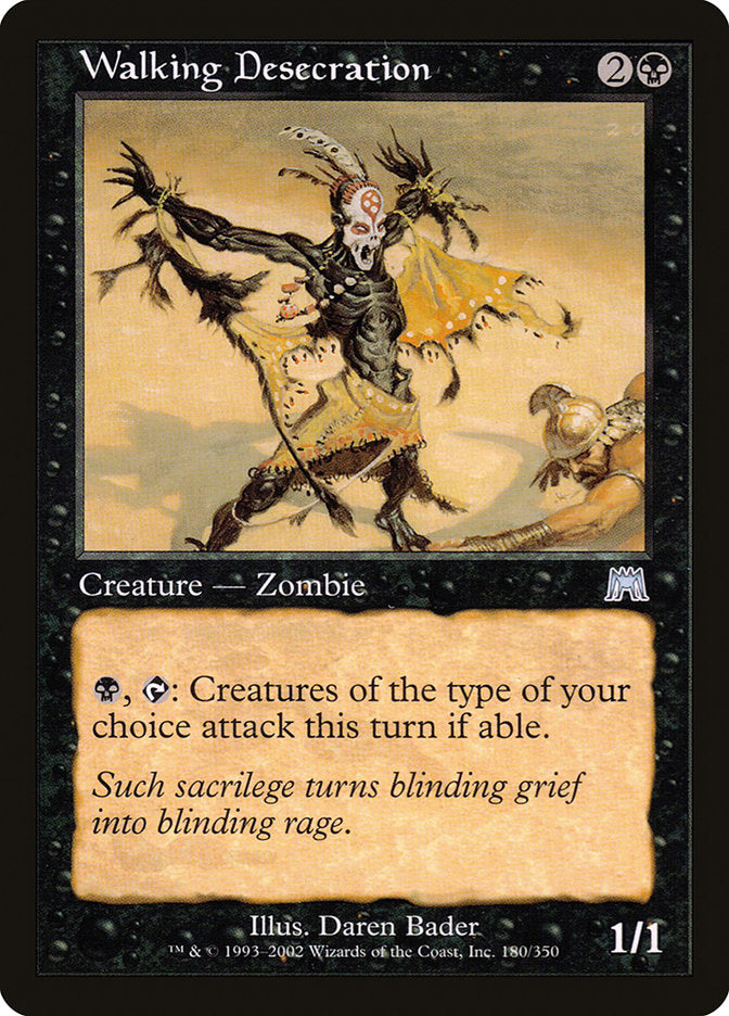 Walking Desecration [Onslaught] - Magic: The Gathering - Card Brawlers | Quebec | Canada |