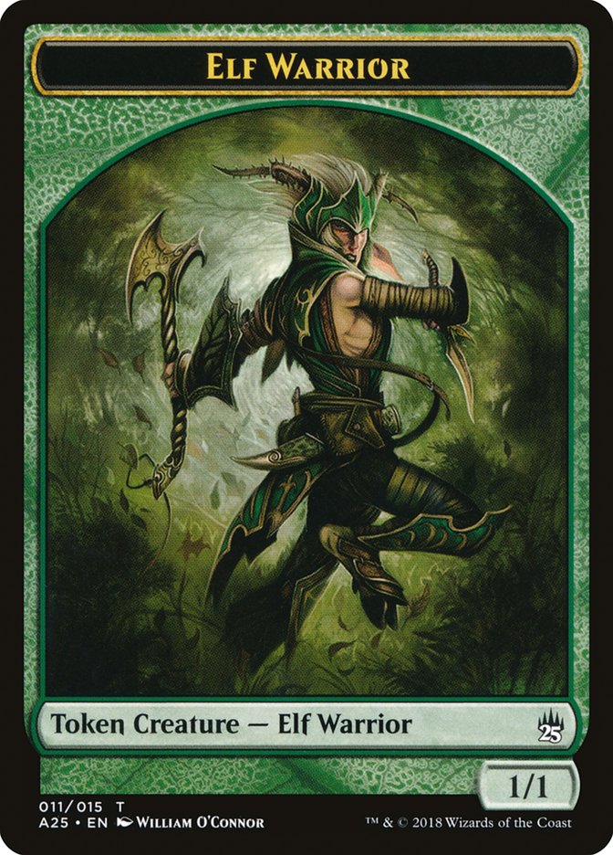 Elf Warrior Token [Masters 25 Tokens] - Magic: The Gathering - Card Brawlers | Quebec | Canada |