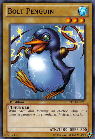 Bolt Penguin [PRIO-EN090] Common - Yu-Gi-Oh! - Card Brawlers | Quebec | Canada |
