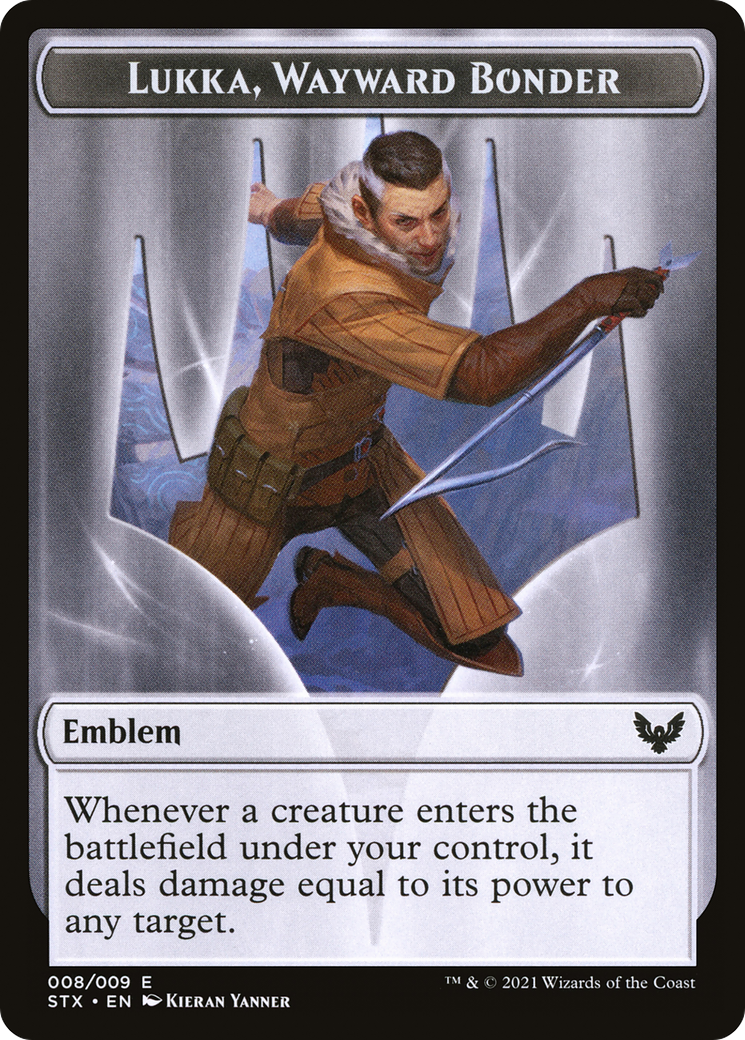 Pest // Lukka, Wayward Bonder Emblem Double-Sided Token [Secret Lair: From Cute to Brute Tokens] - Magic: The Gathering - Card Brawlers | Quebec | Canada |