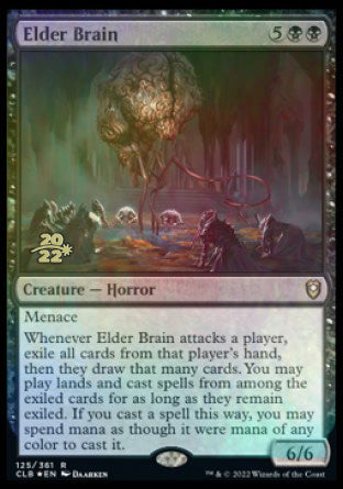 Elder Brain [Commander Legends: Battle for Baldur's Gate Prerelease Promos] - Magic: The Gathering - Card Brawlers | Quebec | Canada |