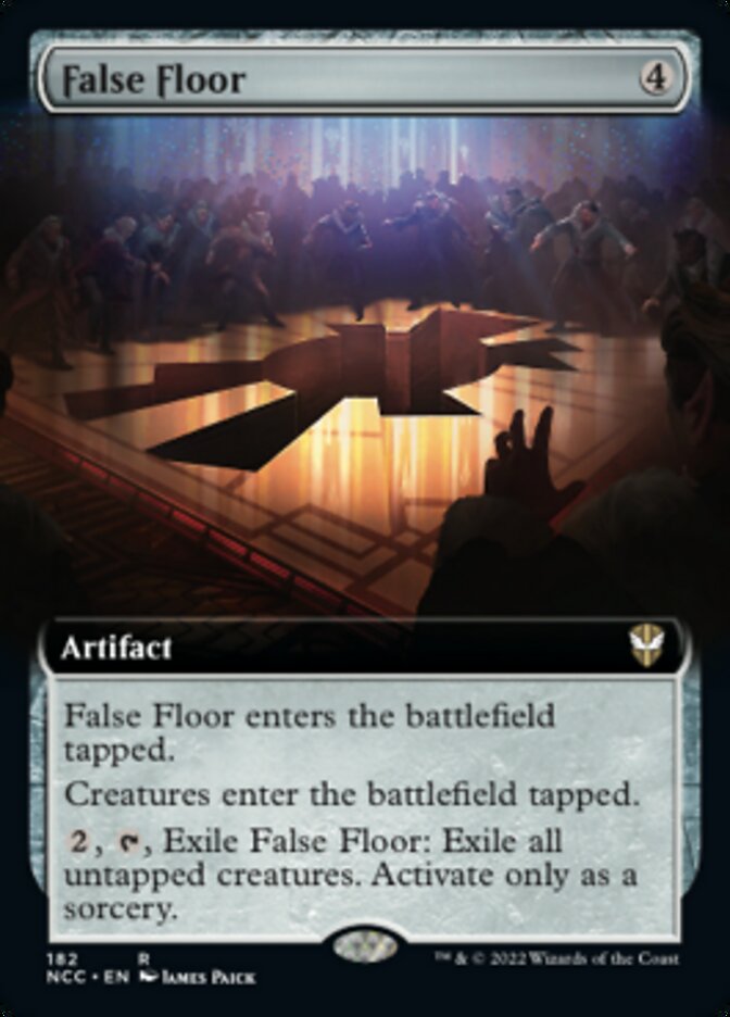 False Floor (Extended Art) [Streets of New Capenna Commander] - Magic: The Gathering - Card Brawlers | Quebec | Canada |