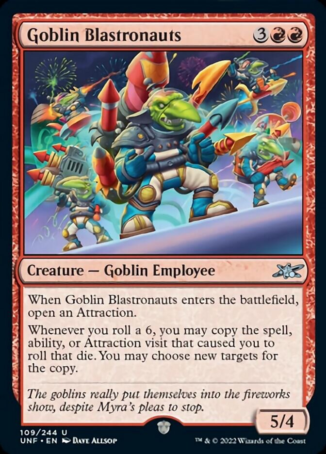 Goblin Blastronauts [Unfinity] - Magic: The Gathering - Card Brawlers | Quebec | Canada |