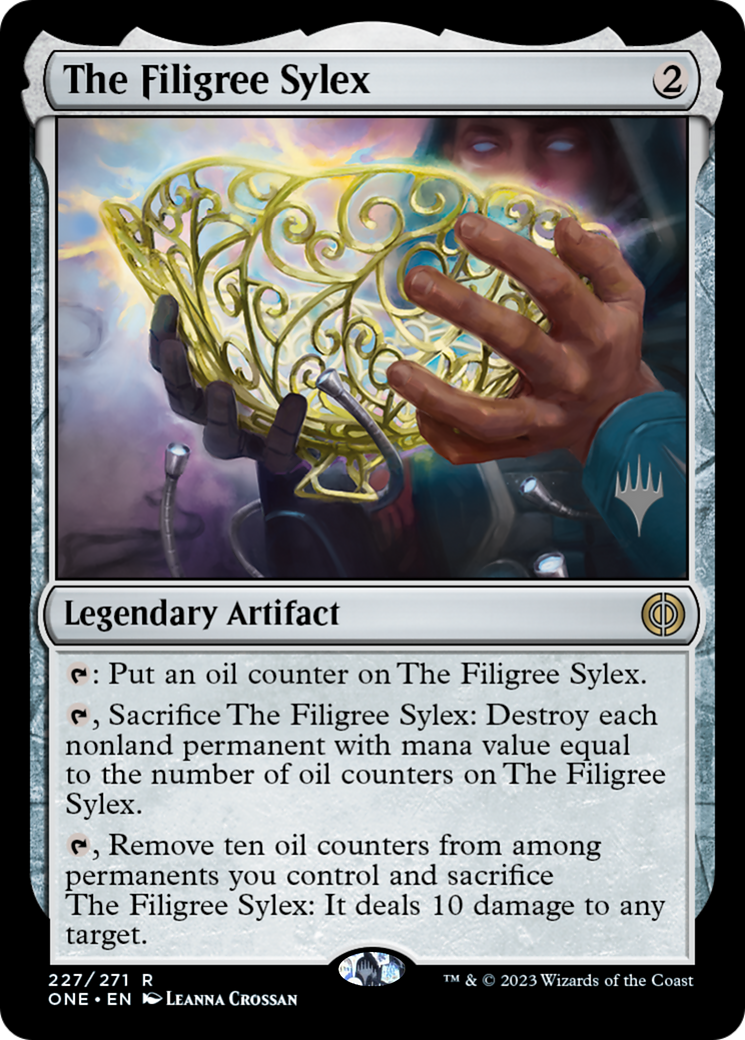 The Filigree Sylex (Promo Pack) [Phyrexia: All Will Be One Promos] - Magic: The Gathering - Card Brawlers | Quebec | Canada |