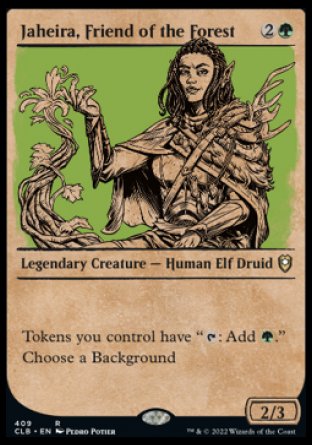 Jaheira, Friend of the Forest (Showcase) [Commander Legends: Battle for Baldur's Gate] - Magic: The Gathering - Card Brawlers | Quebec | Canada |