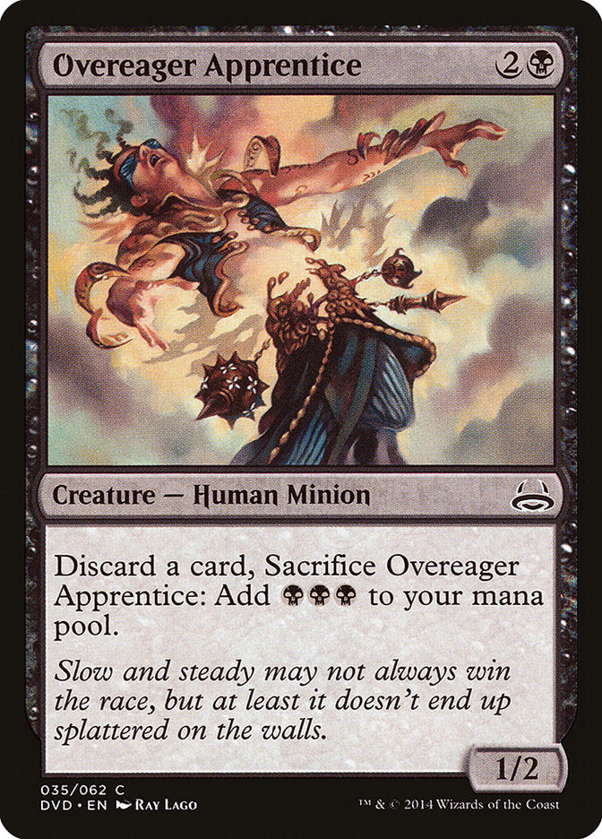 Overeager Apprentice (Divine vs. Demonic) [Duel Decks Anthology] - Magic: The Gathering - Card Brawlers | Quebec | Canada |
