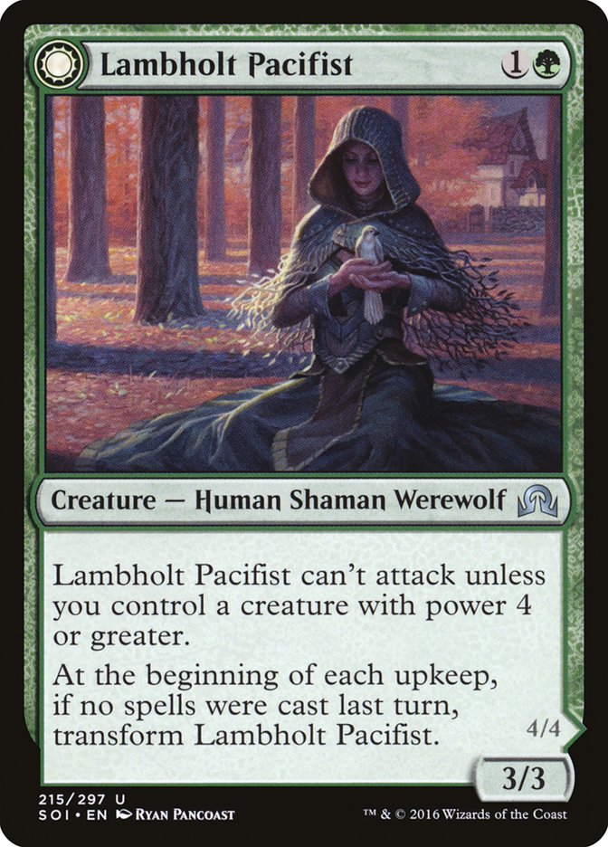 Lambholt Pacifist // Lambholt Butcher [Shadows over Innistrad] - Magic: The Gathering - Card Brawlers | Quebec | Canada |