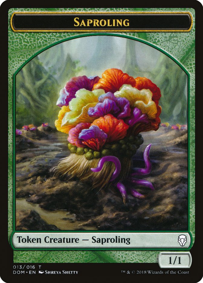Saproling Token (013/016) [Dominaria Tokens] - Magic: The Gathering - Card Brawlers | Quebec | Canada |