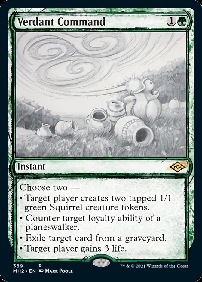 Verdant Command (Sketch) [Modern Horizons 2] - Magic: The Gathering - Card Brawlers | Quebec | Canada |