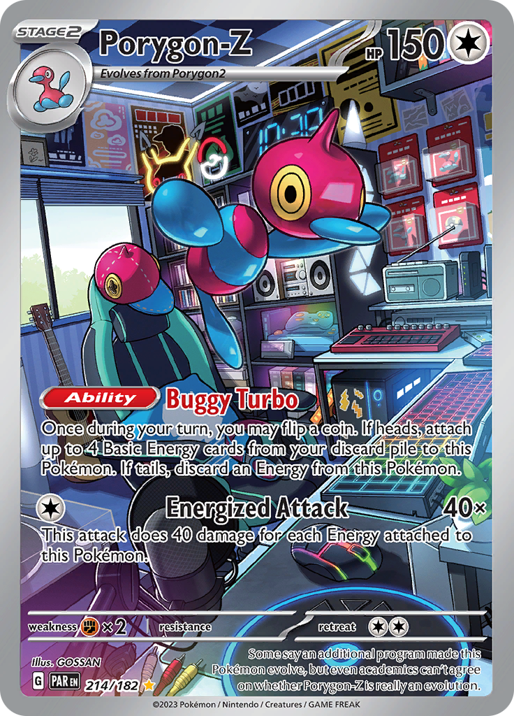 Porygon-Z (214/182) [Scarlet & Violet: Paradox Rift] - Pokémon - Card Brawlers | Quebec | Canada |