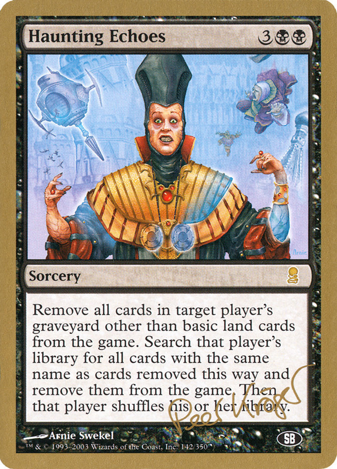 Haunting Echoes (Peer Kroger) (SB) [World Championship Decks 2003] - Magic: The Gathering - Card Brawlers | Quebec | Canada |