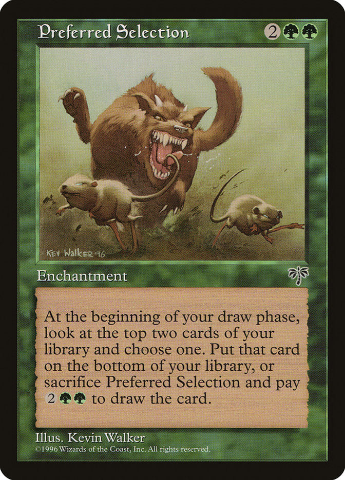 Preferred Selection [Mirage] - Magic: The Gathering - Card Brawlers | Quebec | Canada |