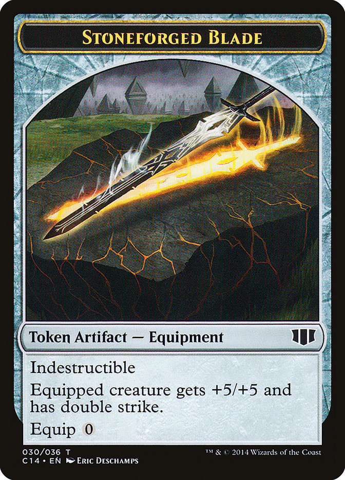 Stoneforged Blade // Germ Double-Sided Token [Commander 2014 Tokens] - Magic: The Gathering - Card Brawlers | Quebec | Canada |