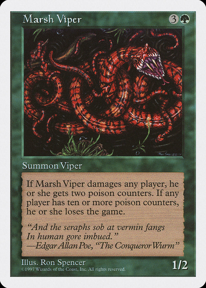 Marsh Viper [Fifth Edition] - Magic: The Gathering - Card Brawlers | Quebec | Canada |
