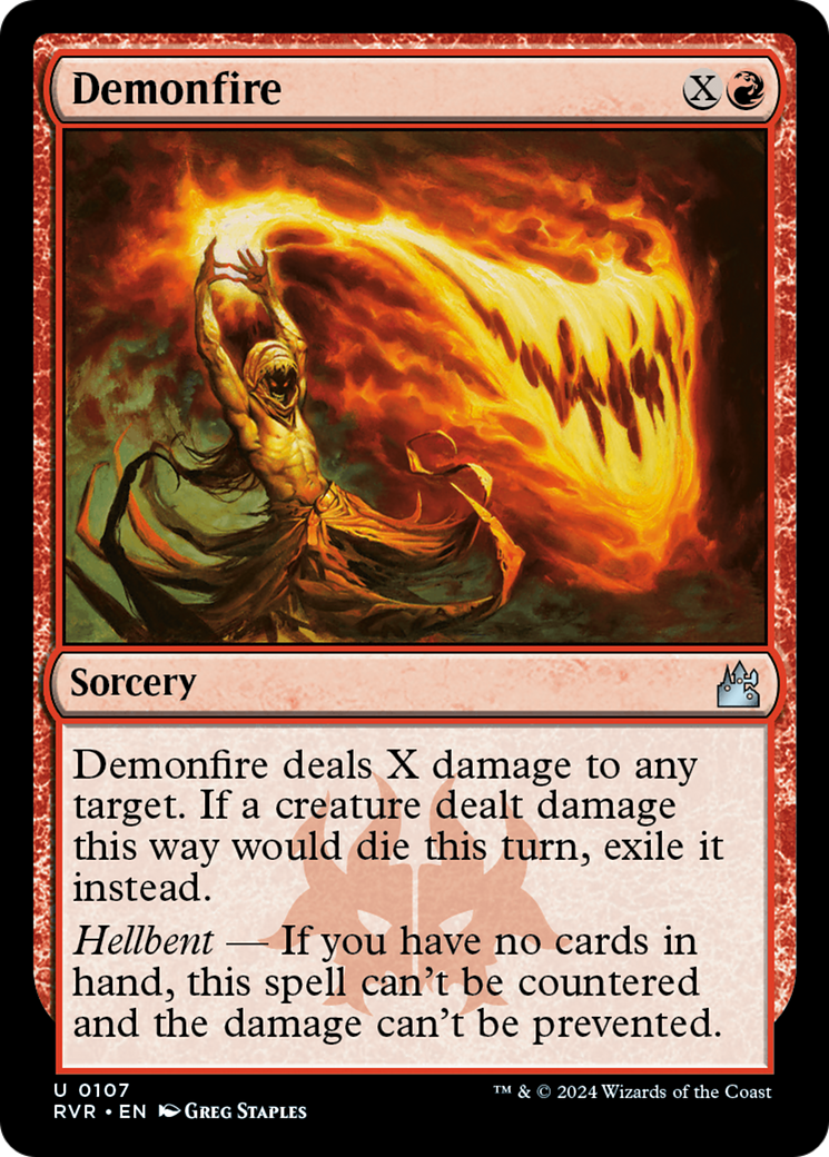 Demonfire [Ravnica Remastered] - Magic: The Gathering - Card Brawlers | Quebec | Canada |