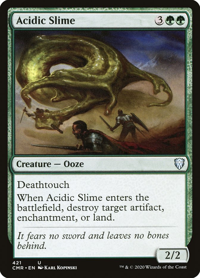 Acidic Slime [Commander Legends] - Card Brawlers