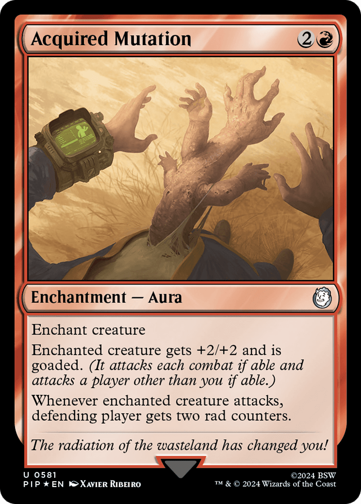 Acquired Mutation (Surge Foil) [Fallout] - Card Brawlers
