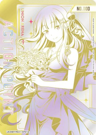Action Point Card (AP01) (Serial Numbered) (UE24BT/REZ-1-AP01) - UE24BT ReZERO Starting Life in Another World - Card Brawlers