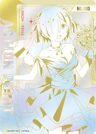 Action Point Card (AP02) (Serial Numbered) (UE24BT/REZ-1-AP02) - UE24BT ReZERO Starting Life in Another World - Card Brawlers