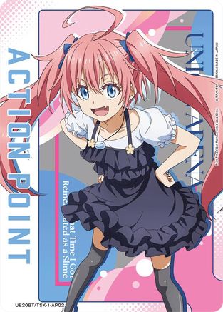 Action Point Card (AP02) (UE20BT/TSK-1-AP02) - UE20BT That Time I Got Reincarnated as a Slime Foil - Card Brawlers