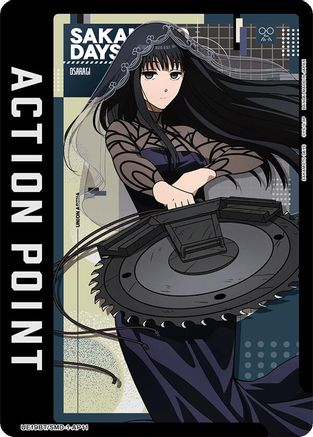 Action Point Card (AP11) (UE19BT/SMD-1-AP11) - UE19BT SAKAMOTO DAYS Foil - Card Brawlers