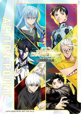 Action Point Card (AP16) (Regionals 26-27) (UEPR/2026-AP16) - Union Arena Promotion Cards Foil - Card Brawlers