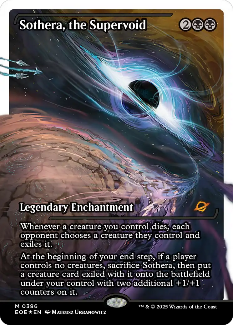 Sothera, the Supervoid (Fracture Foil) [Edge of Eternities] - Magic: The Gathering - Card Brawlers | Quebec | Canada |
