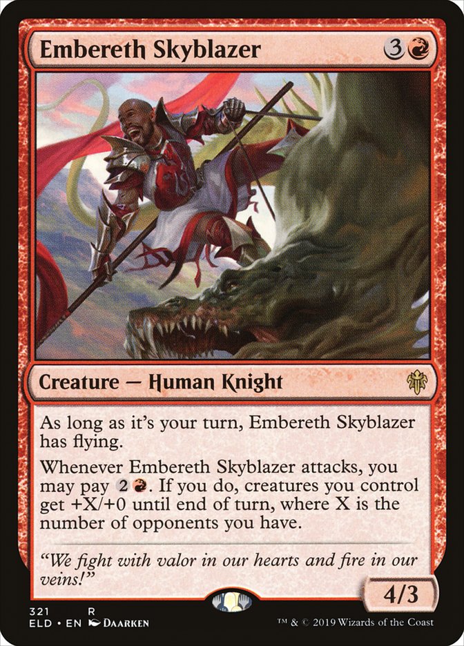 Embereth Skyblazer [Throne of Eldraine] - Magic: The Gathering - Card Brawlers | Quebec | Canada |