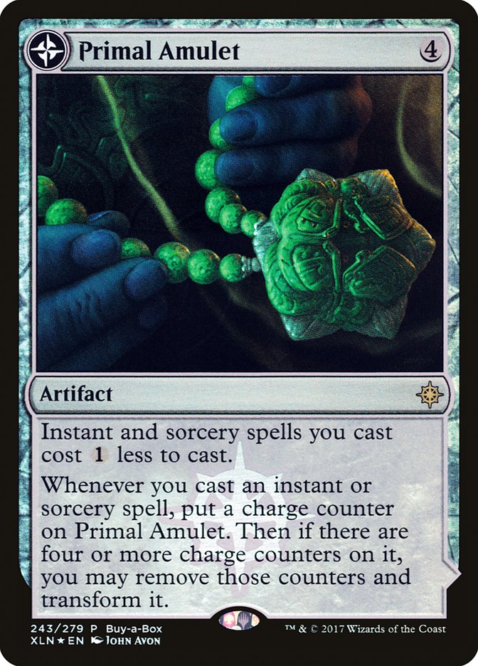 Primal Amulet // Primal Wellspring (Buy-A-Box) [Ixalan Treasure Chest] - Magic: The Gathering - Card Brawlers | Quebec | Canada |