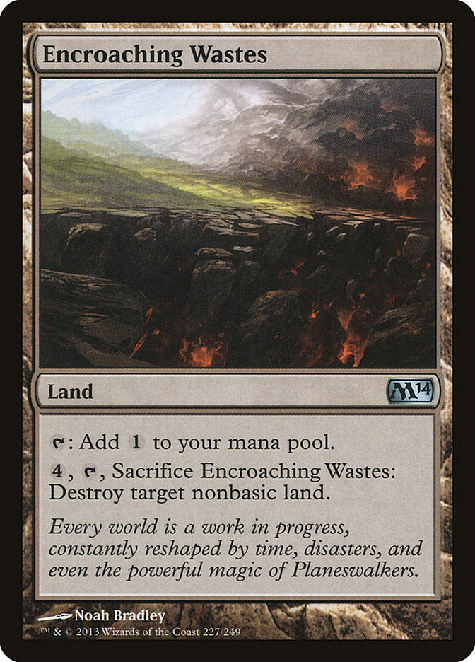Encroaching Wastes [Magic 2014] - Magic: The Gathering - Card Brawlers | Quebec | Canada |