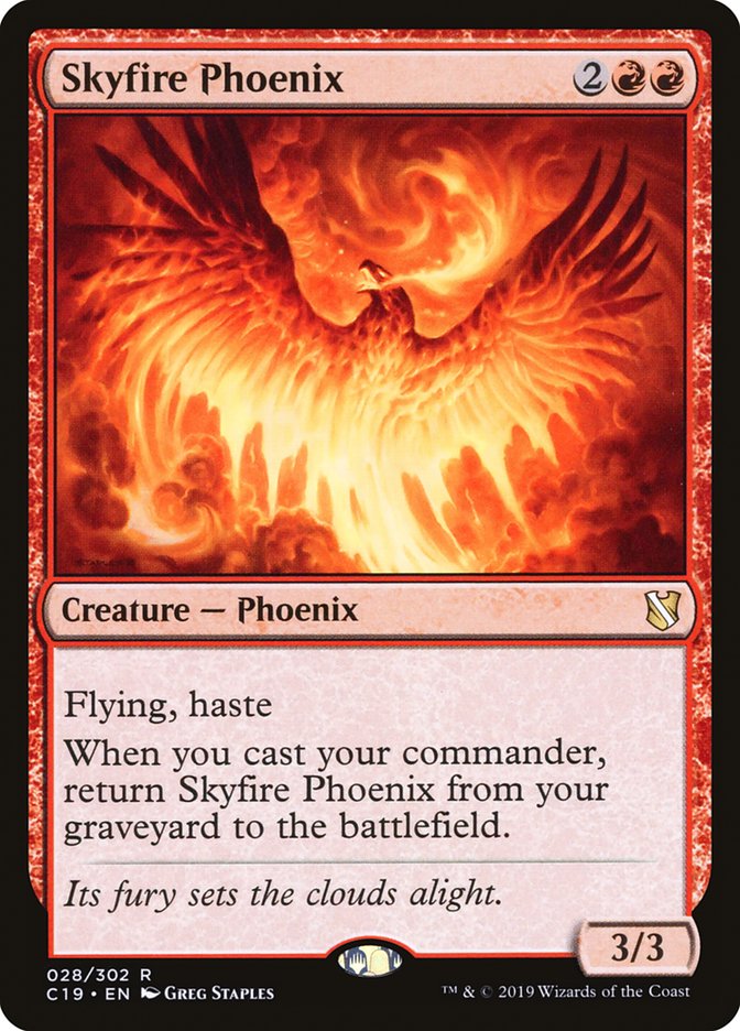 Skyfire Phoenix [Commander 2019] - Magic: The Gathering - Card Brawlers | Quebec | Canada |