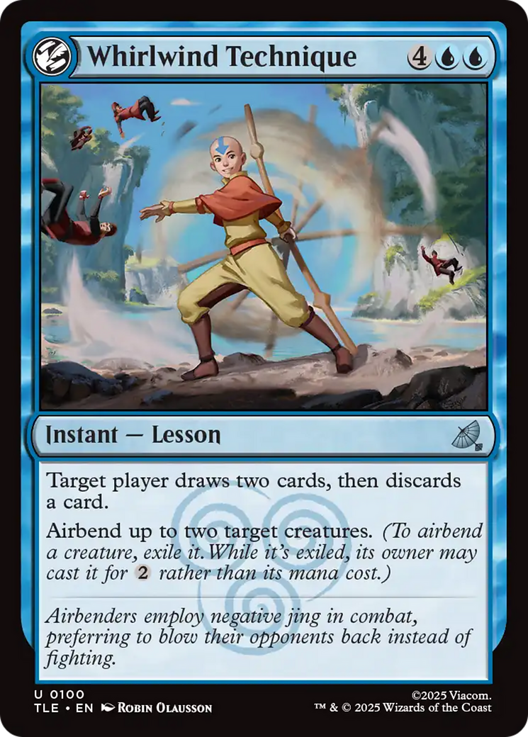 Whirlwind Technique [Avatar: The Last Airbender: Eternal-Legal] - Magic: The Gathering - Card Brawlers | Quebec | Canada |