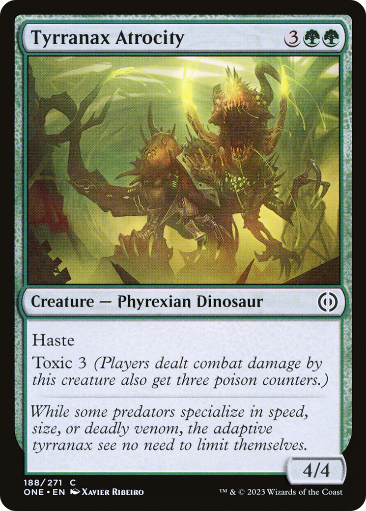 Tyrranax Atrocity [Phyrexia: All Will Be One] - Magic: The Gathering - Card Brawlers | Quebec | Canada |