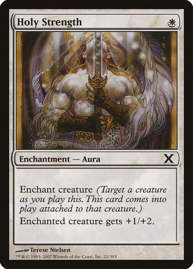 Holy Strength [Tenth Edition] - Magic: The Gathering - Card Brawlers | Quebec | Canada |