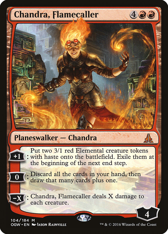 Chandra, Flamecaller [Oath of the Gatewatch] - Magic: The Gathering - Card Brawlers | Quebec | Canada |