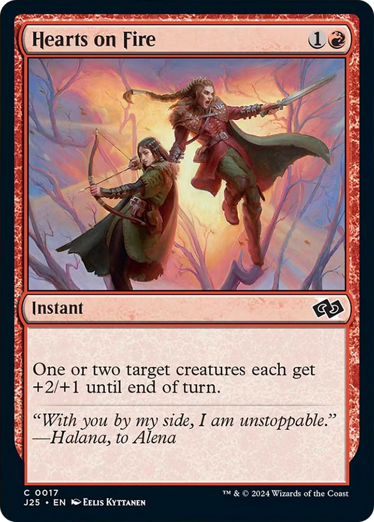 Hearts on Fire [Foundations Jumpstart] - Magic: The Gathering - Card Brawlers | Quebec | Canada |