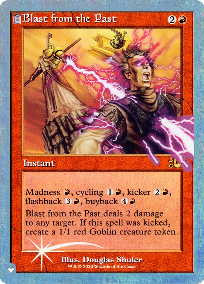 Blast from the Past (Unfinity Foil Edition) [The List] - Magic: The Gathering - Card Brawlers | Quebec | Canada |