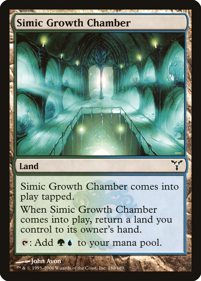 Simic Growth Chamber [Dissension] - Magic: The Gathering - Card Brawlers | Quebec | Canada |