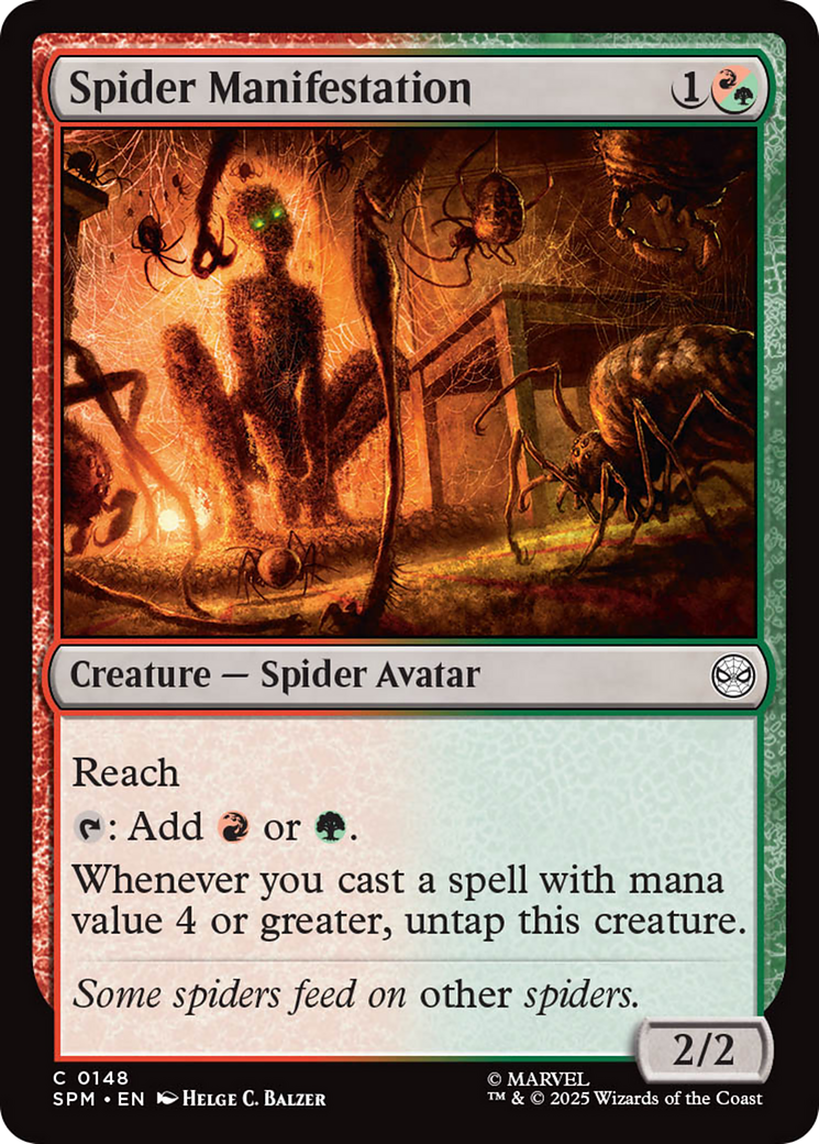 Spider Manifestation [Marvel's Spider-Man] - Magic: The Gathering - Card Brawlers | Quebec | Canada |