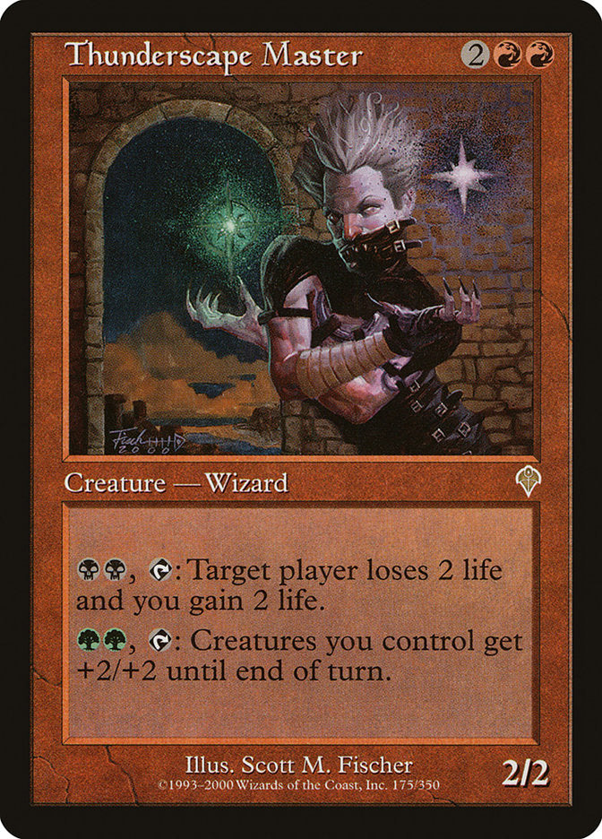 Thunderscape Master [Invasion] - Magic: The Gathering - Card Brawlers | Quebec | Canada |