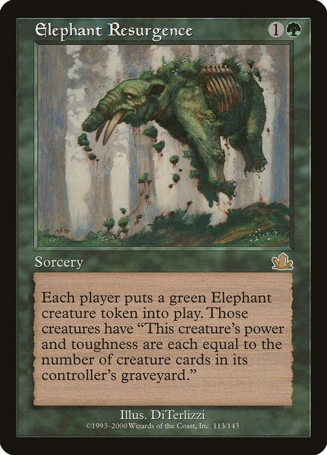 Elephant Resurgence [Prophecy] - Magic: The Gathering - Card Brawlers | Quebec | Canada |