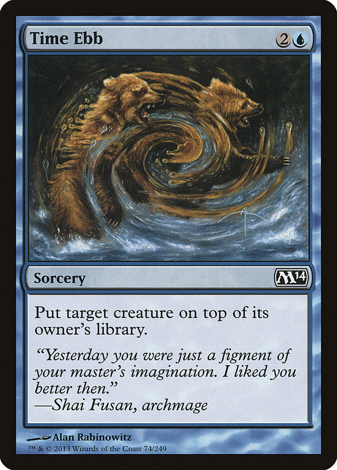 Time Ebb [Magic 2014] - Magic: The Gathering - Card Brawlers | Quebec | Canada |