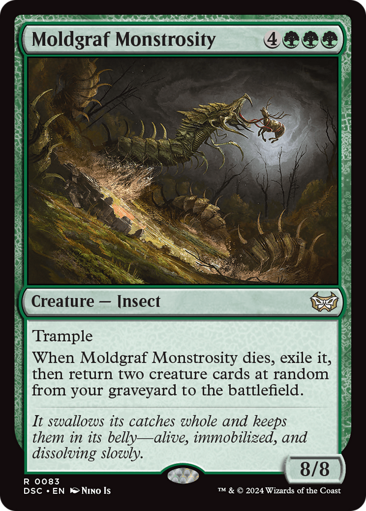 Moldgraf Monstrosity [Duskmourn: House of Horror Commander] - Magic: The Gathering - Card Brawlers | Quebec | Canada |