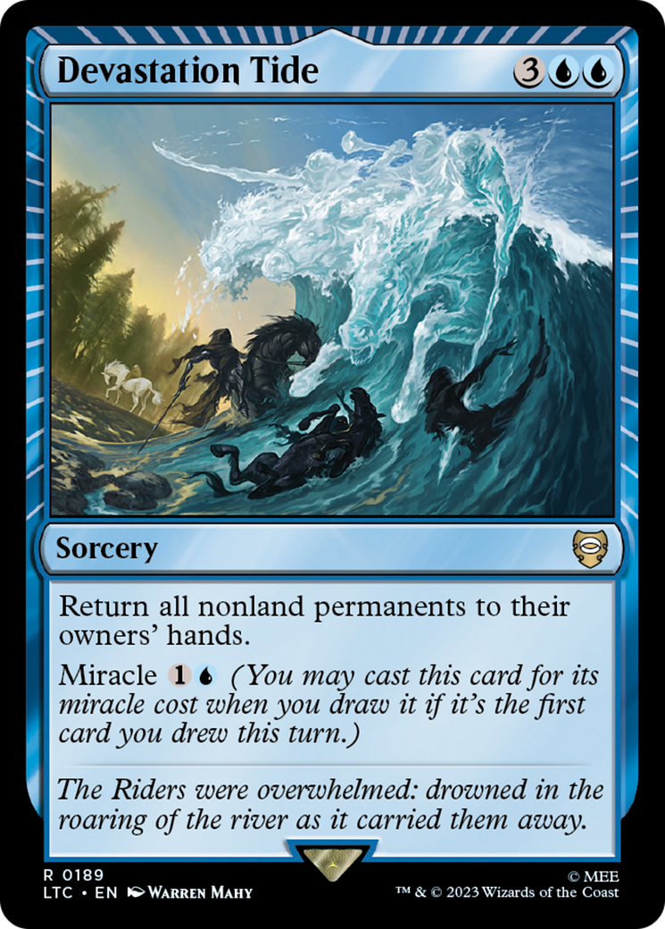 Devastation Tide [The Lord of the Rings: Tales of Middle-Earth Commander] - Magic: The Gathering - Card Brawlers | Quebec | Canada |