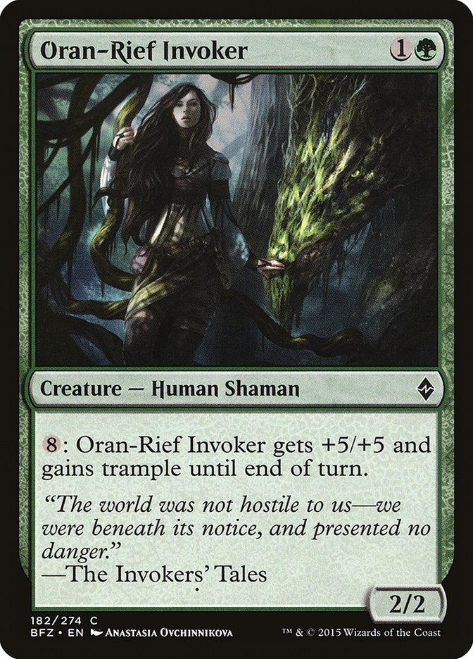 Oran-Rief Invoker [Battle for Zendikar] - Magic: The Gathering - Card Brawlers | Quebec | Canada |