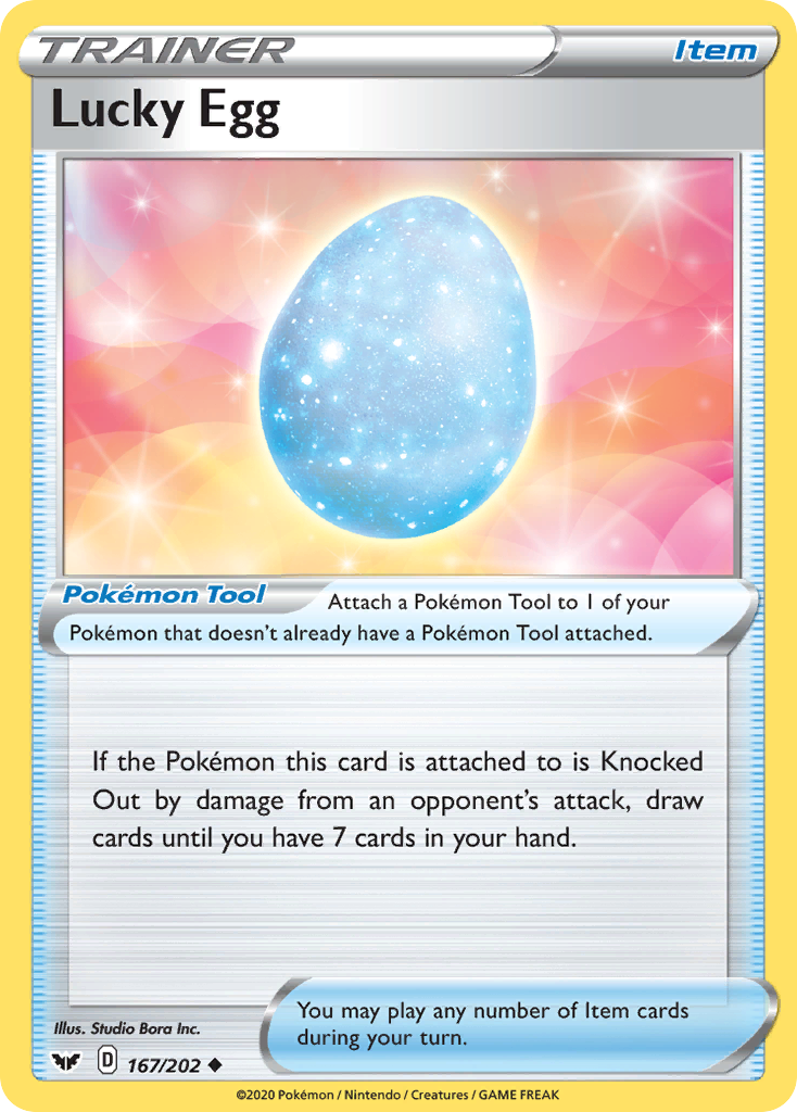 Lucky Egg (167/202) [Sword & Shield: Base Set] - Pokémon - Card Brawlers | Quebec | Canada |