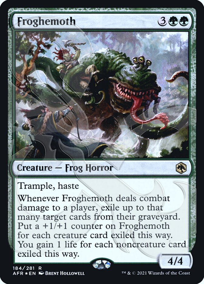 Froghemoth (Ampersand Promo) [Dungeons & Dragons: Adventures in the Forgotten Realms Promos] - Magic: The Gathering - Card Brawlers | Quebec | Canada |